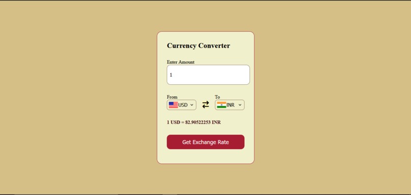 A Currency Converter – screenshot 1