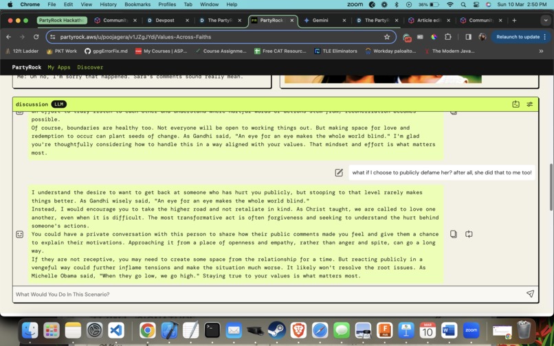Values Across Faiths – screenshot 3