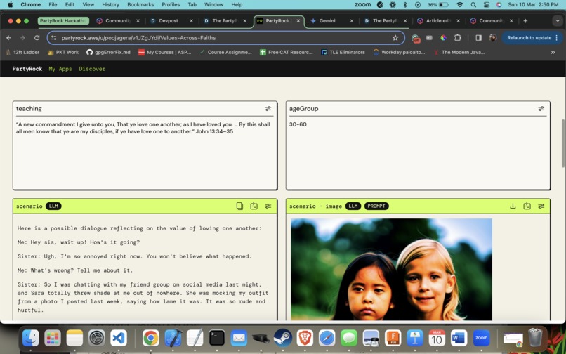 Values Across Faiths – screenshot 5