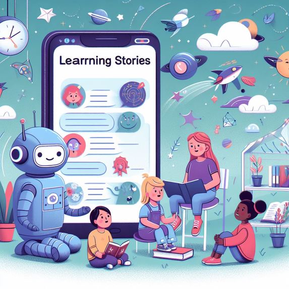 Learning Stories - An Illustrated Storytelling Chatbot – screenshot 1