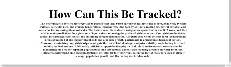 Crop Yield Prediction – screenshot 4