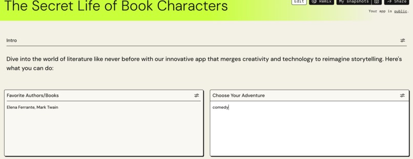 The Secret Life of Book Characters – screenshot 3