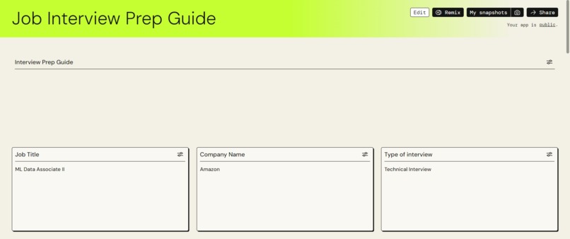 Job Interview Prep Guide – screenshot 2