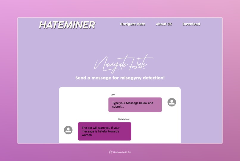 HateMiner – screenshot 2