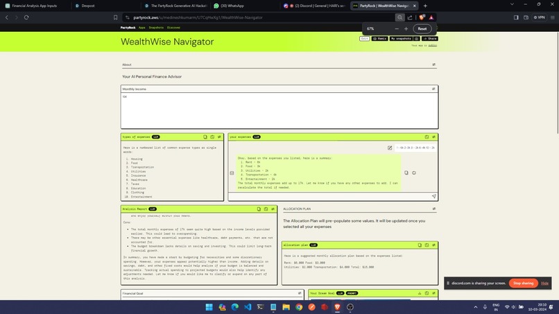WealthWise Navigator – screenshot 1