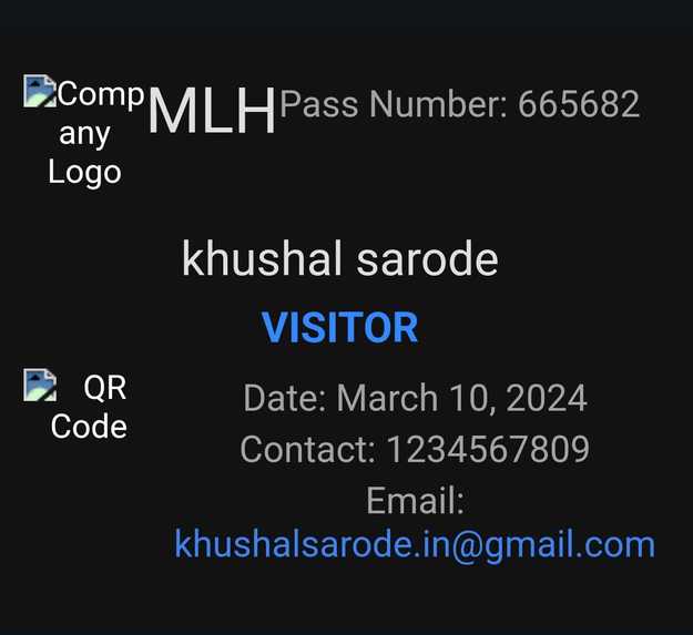 VisiPass – screenshot 1