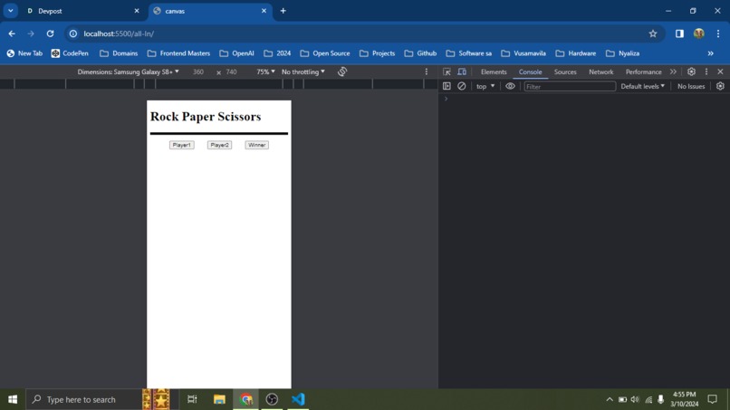 Rock Paper  Scissors – screenshot 2