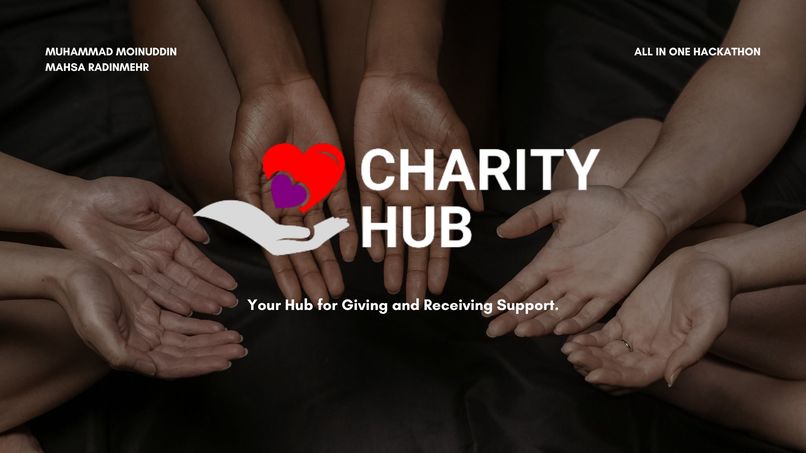 CharityHub – screenshot 1