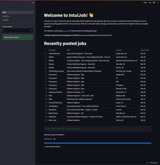 IntuiJob – screenshot 1