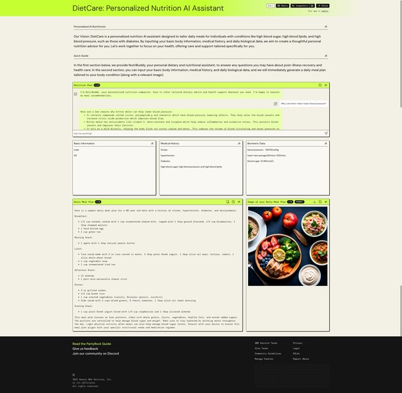 DietCare: Personalized Nutrition AI Assistant – screenshot 1