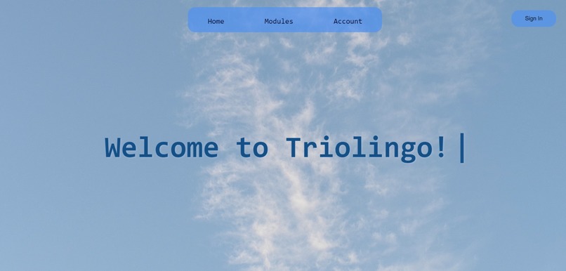 Triolingo – screenshot 2