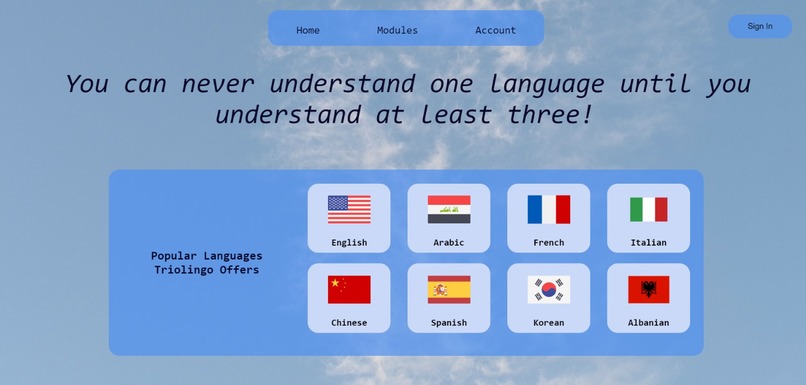 Triolingo – screenshot 4