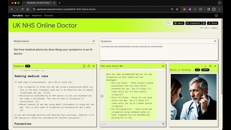 UK NHS Online Doctor – screenshot 3