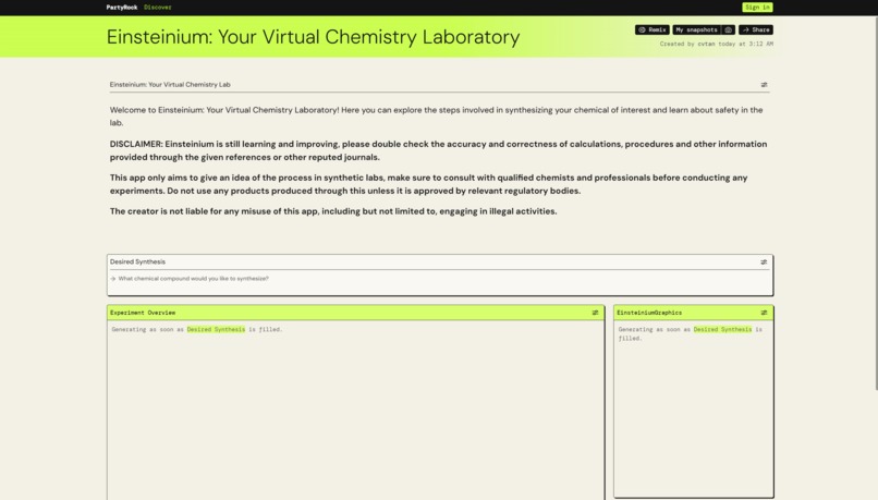 Einsteinium: Your Virtual Chemistry Laboratory – screenshot 1