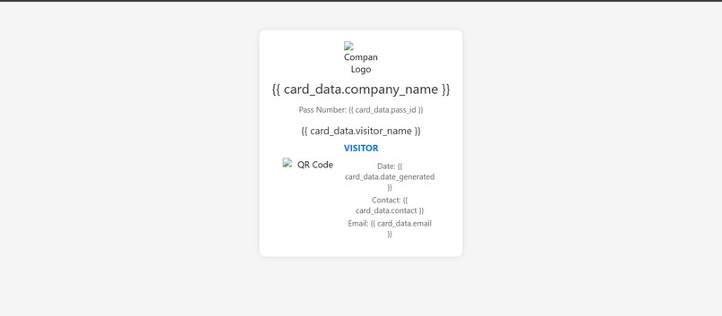 VisiPass – screenshot 2