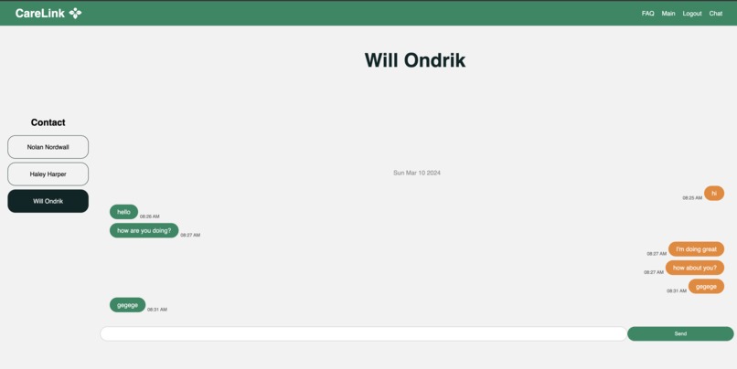 CareLink – screenshot 4