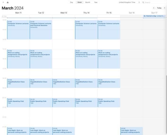 TimeWise – screenshot 1