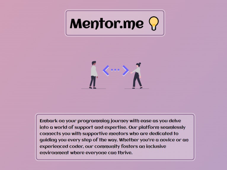 Mentor.me – screenshot 1