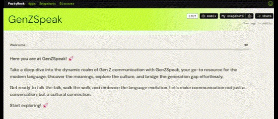 GenZSpeak – screenshot 1