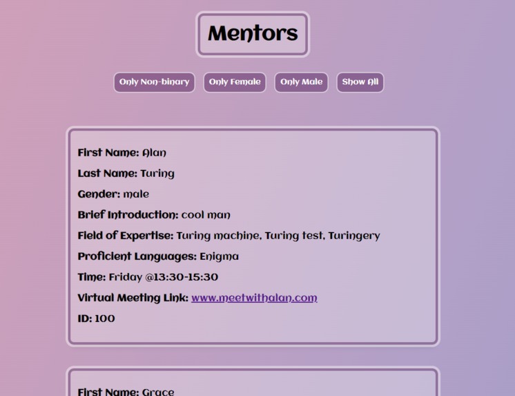 Mentor.me – screenshot 2