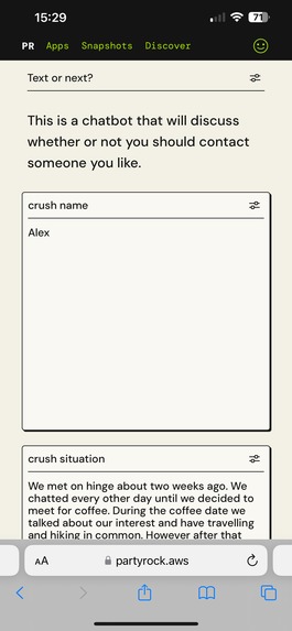 Text or Next ? – screenshot 2