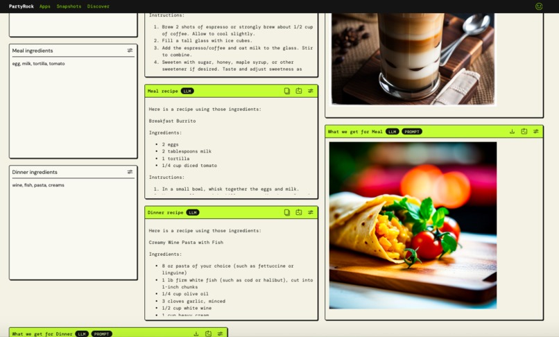 A day/meal – screenshot 3
