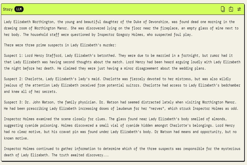 Murder Mystery Generator – screenshot 1