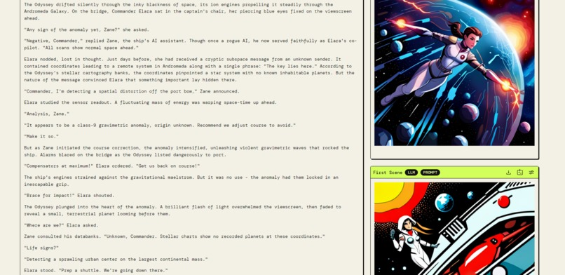 StorySpinner – screenshot 2