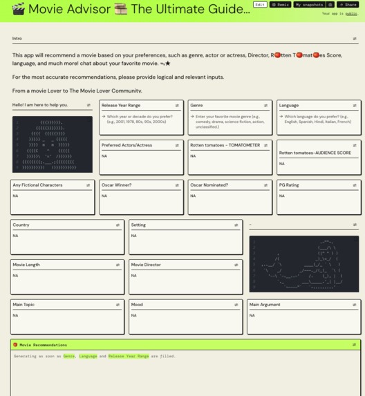 Movie Advisor The Ultimate Guide for Movie Lovers – screenshot 2