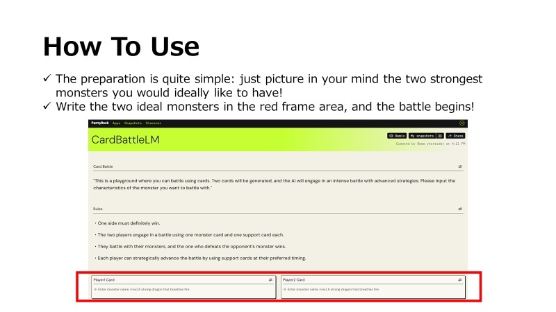 CardBattleLM – screenshot 3