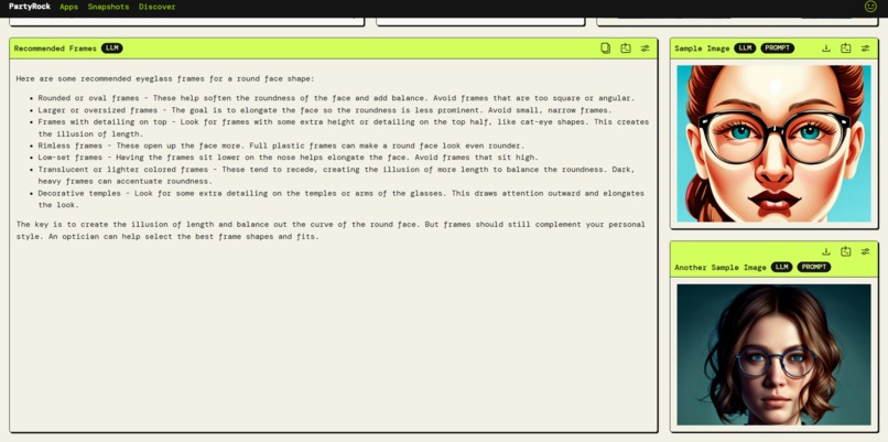 Eyeglass Matching App – screenshot 2