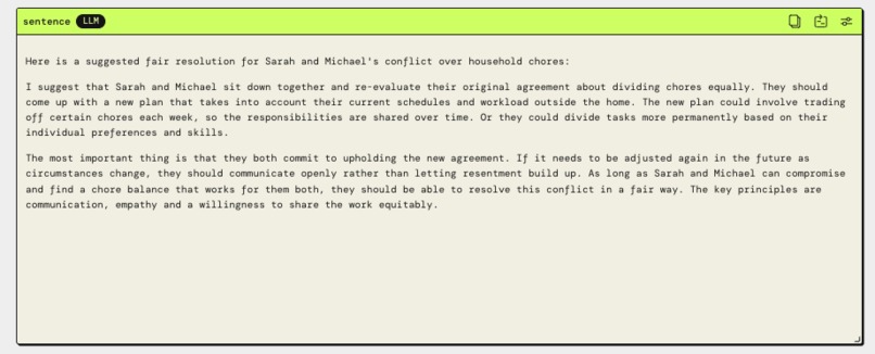 ConflictResolutionBot – screenshot 1