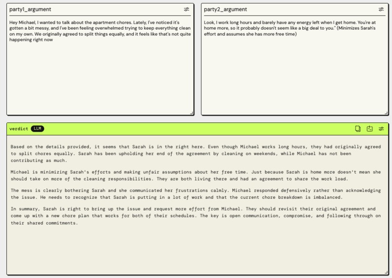 ConflictResolutionBot – screenshot 3