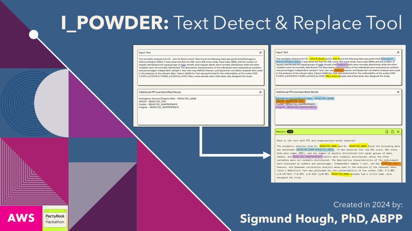 I_Powder: Incorrect Phrase or Word Detection Easy Removal – screenshot 1