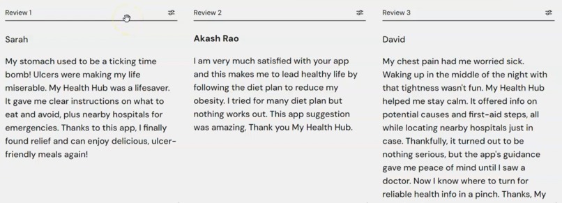 My Health Hub – screenshot 6