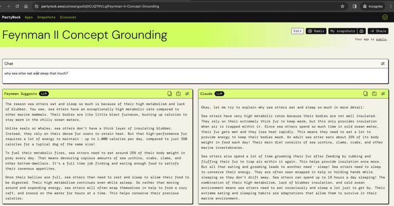 Feynman II Concept Grounding – screenshot 1