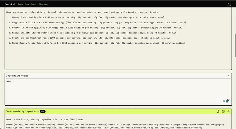 Recipe Roulette – screenshot 2