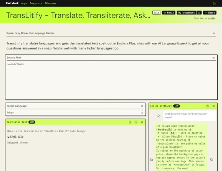 TransLitify - Translate, Transliterate, Ask an Expert – screenshot 1