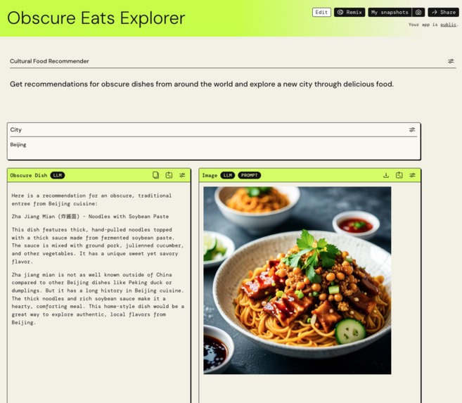 Obscure Eats Explorer – screenshot 1