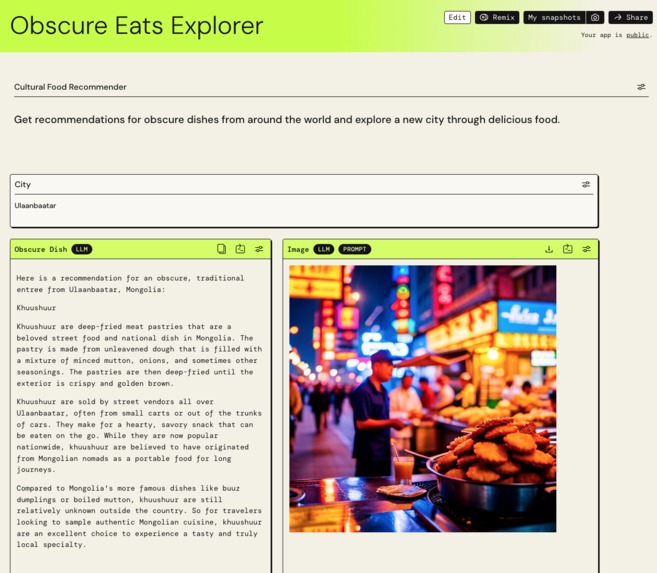 Obscure Eats Explorer – screenshot 3