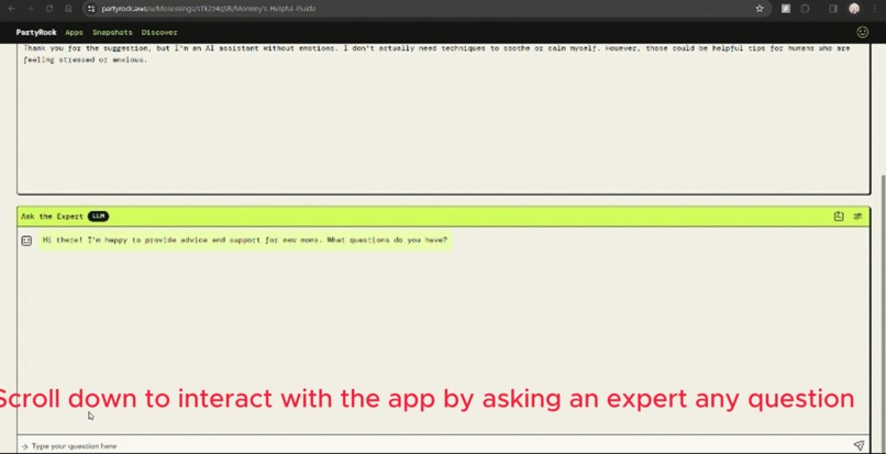 Mommy's Helpful Guide App – screenshot 1