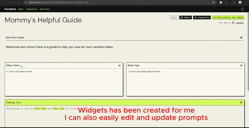 Mommy's Helpful Guide App – screenshot 2