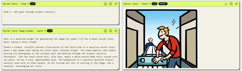Social storyboard for adults with special needs – screenshot 2