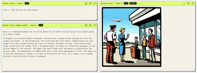 Social storyboard for adults with special needs – screenshot 3