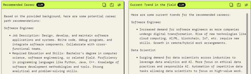 CAREER COMPASS: Your Personalized Career Guidance App – screenshot 2