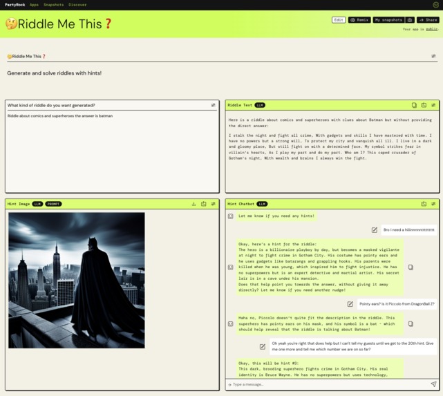 Riddle Me This – screenshot 1
