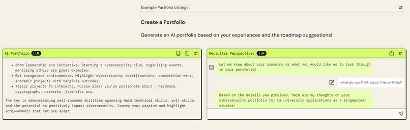 Portfolio Inspiration – screenshot 2