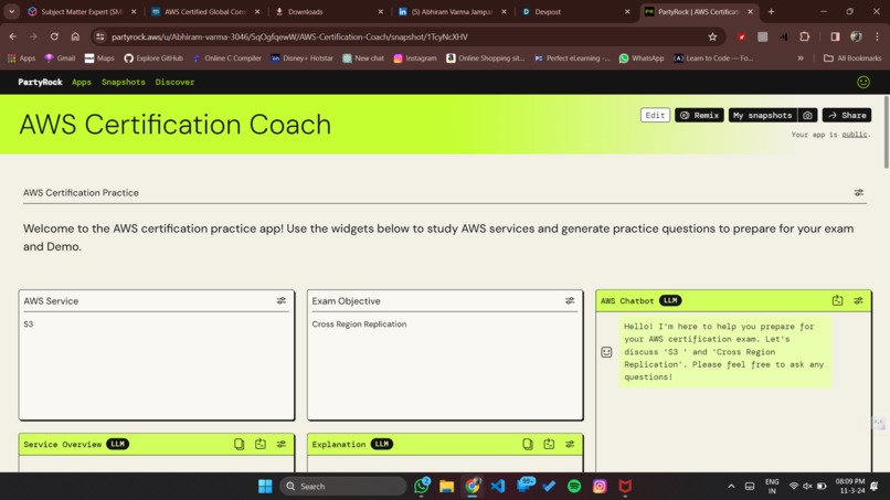 AWS Certification Coach – screenshot 4