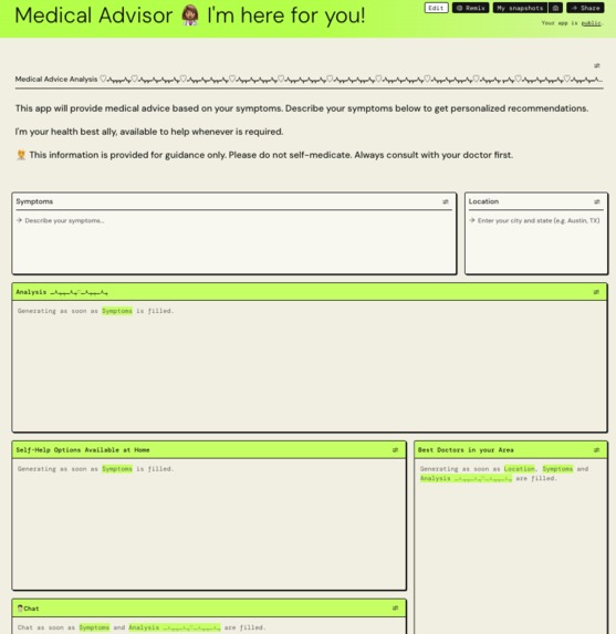 Medical Advisor, I'm here for you! – screenshot 1