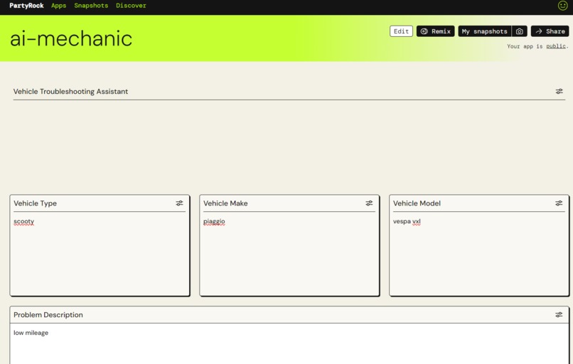 ai-mechanic  – screenshot 1